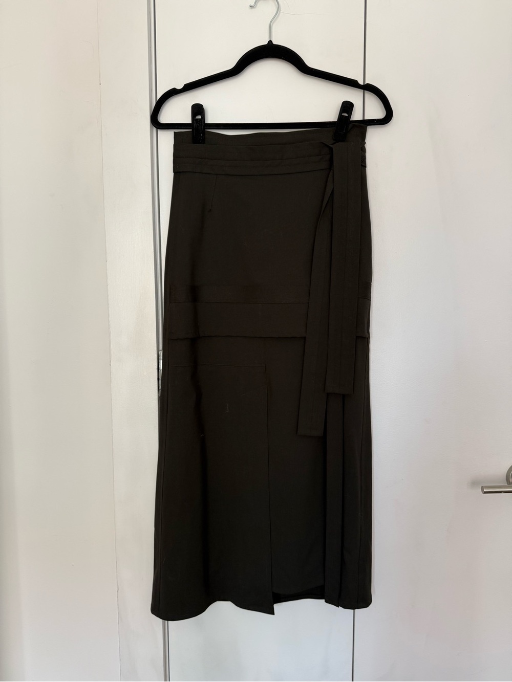 Authentic* 3.1 Phillip Lim Vintage Black Suited Maxi Skirt